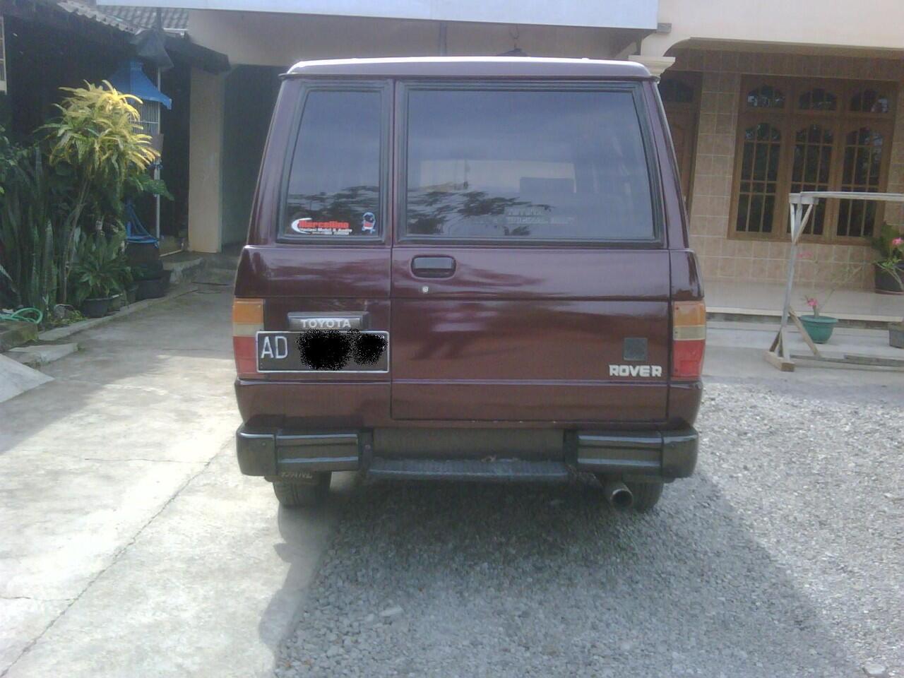 Jual Kijang Rover '88 AD (solo)