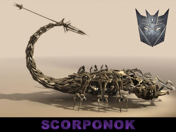 Scorponok : Anggota Decepticon yang kemunculannya selalu bikin heboh..