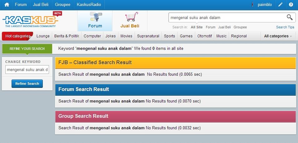 MENGENAL SUKU &quot;KUBU&quot; / SUKU ANAK DALAM JAMBI