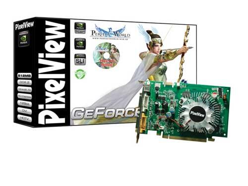 JUAL VGA PCIE PIXELVIEW NVIDIA CUDA 9500GT 128 BIT GDDR2 1GB