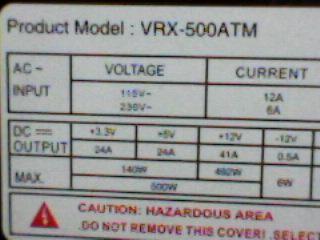 Jual VGA XFX HD 6770 DDR5 dan PSU Venom RX500
