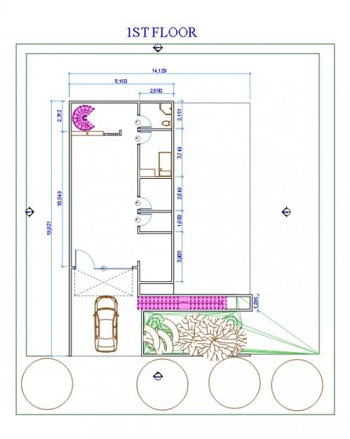 Belajar menggambar rumah dengan ArchiCAD 12