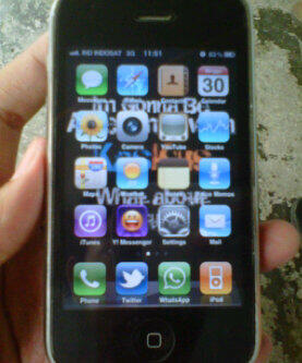 JUAL MURAH iPhone 3GS 8GB FU BLACK