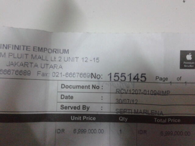 (WTS) IPAD 3 white 16 GB Wife+celular (jakarta)