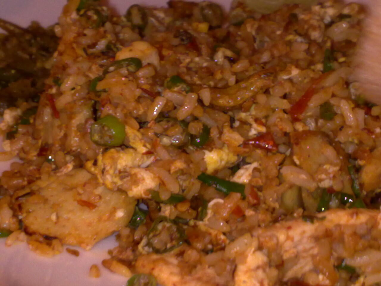 udah pernah liad nasi doreng ini ga