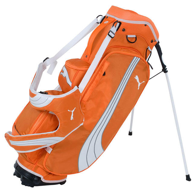Cari Authentic puma golf bag tas orange NEW Puma orange formation stand golf bag KASKUS