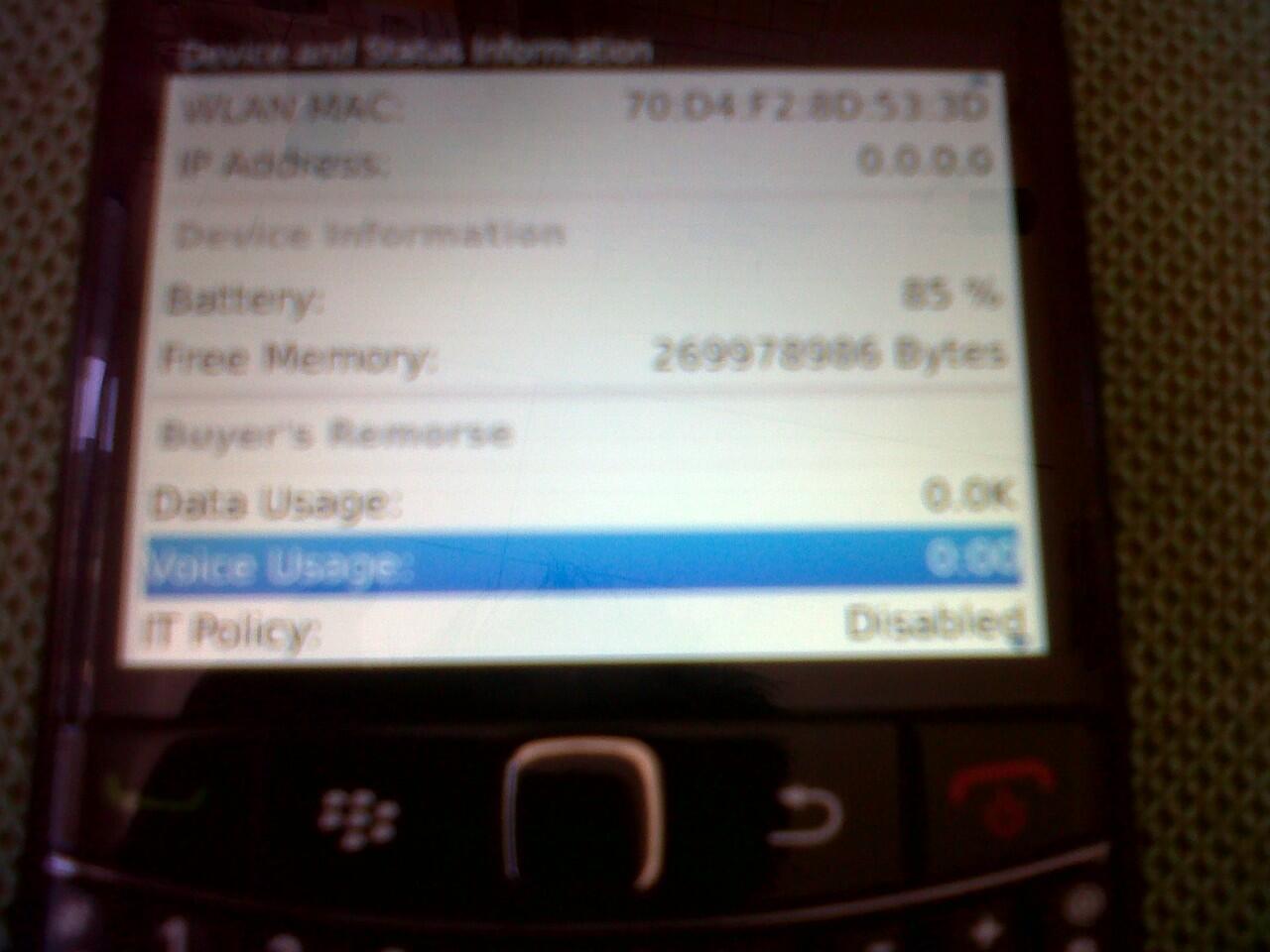 jual blackberry 9780 bb onyx2 mulus bangets voice usage masih 0.0 bandung!!