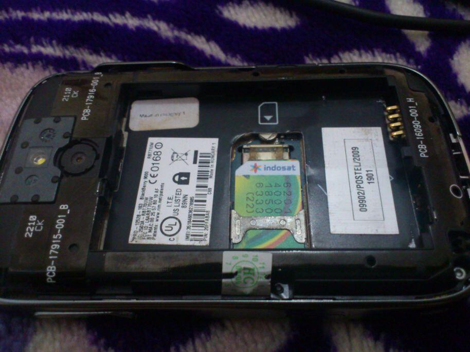 JUAL BLACKBERRY BOLD 9000 BATANGAN SANGAT MULUS BANDUNG