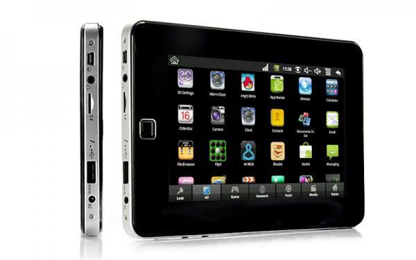 100% BARU VIA 8650 ANDROID TABLET PHONE 7" (BISA TELPON & SMS) WIFI / WEBCAM