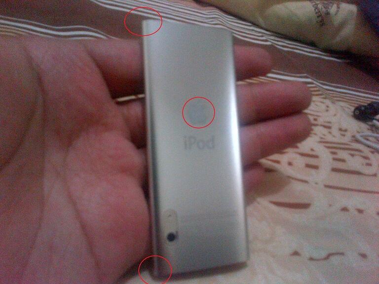 Ipod nano 4th generation 8GB silver mulus