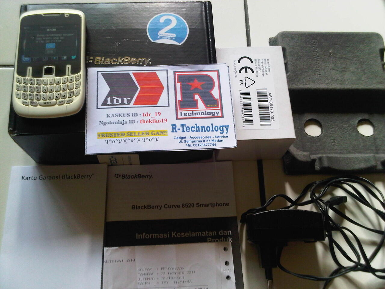 BB Gemini White Second Komplit