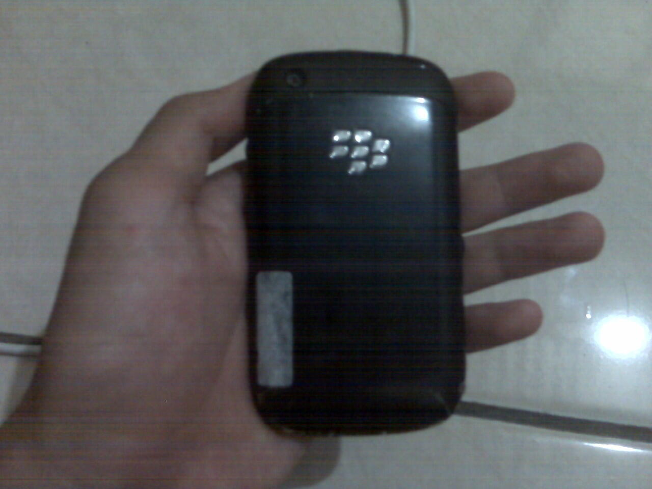 BLACKBERRY/BB DAVIS 9220 BLACK FULLSET GARANSI TAM 1,6 NEGO tipis JOGJA/SOLO
