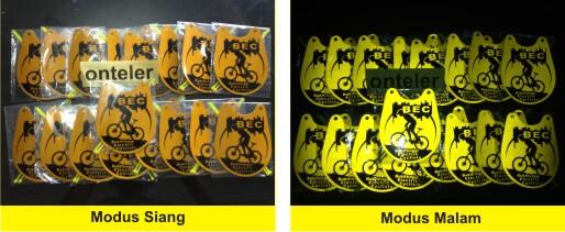 Jual Bike Tag B2w Reflektif Ready Stock
