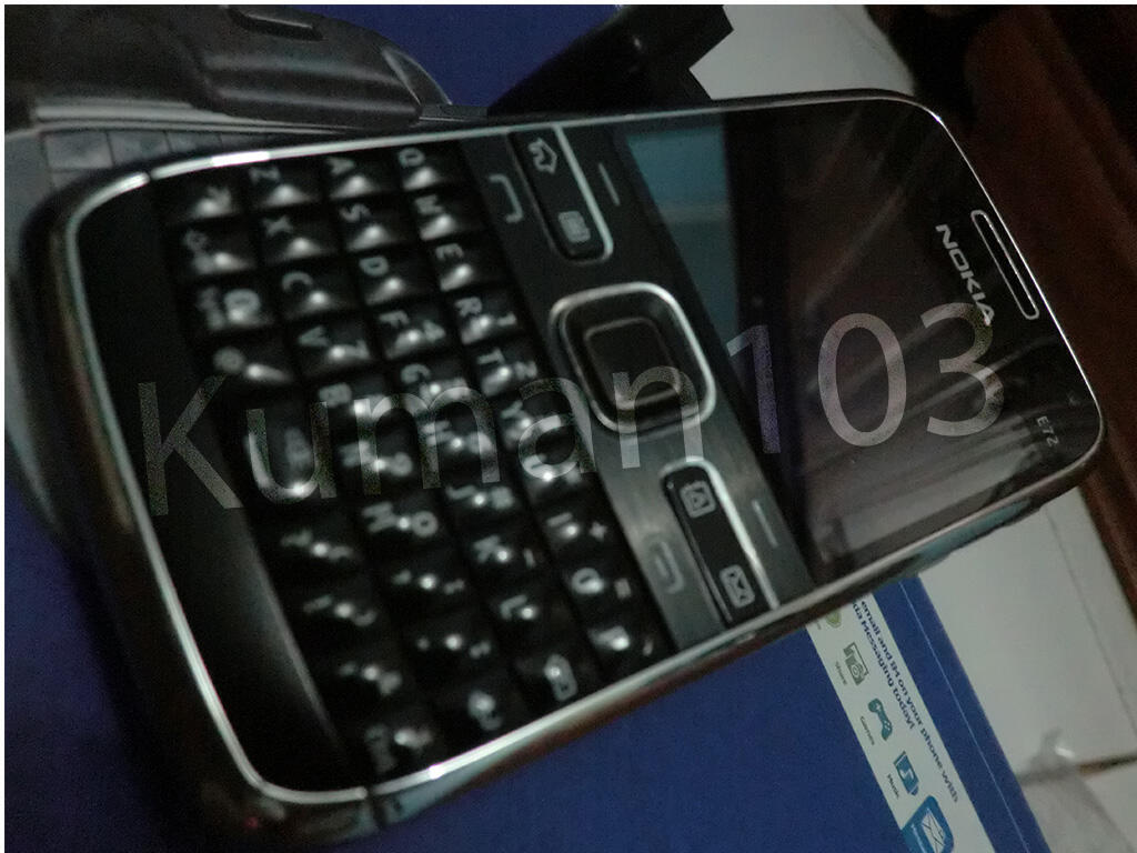 Nokia E72 Black (mulus, komplit, Ori, Gratis fee Rekber dan Ongkir Jabodetabek)