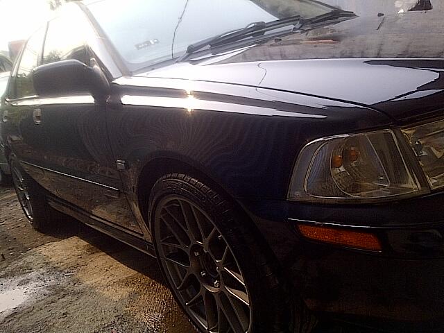 Volvo S 40 AT 2002, black beauty + BBS RC, a/n sendiri