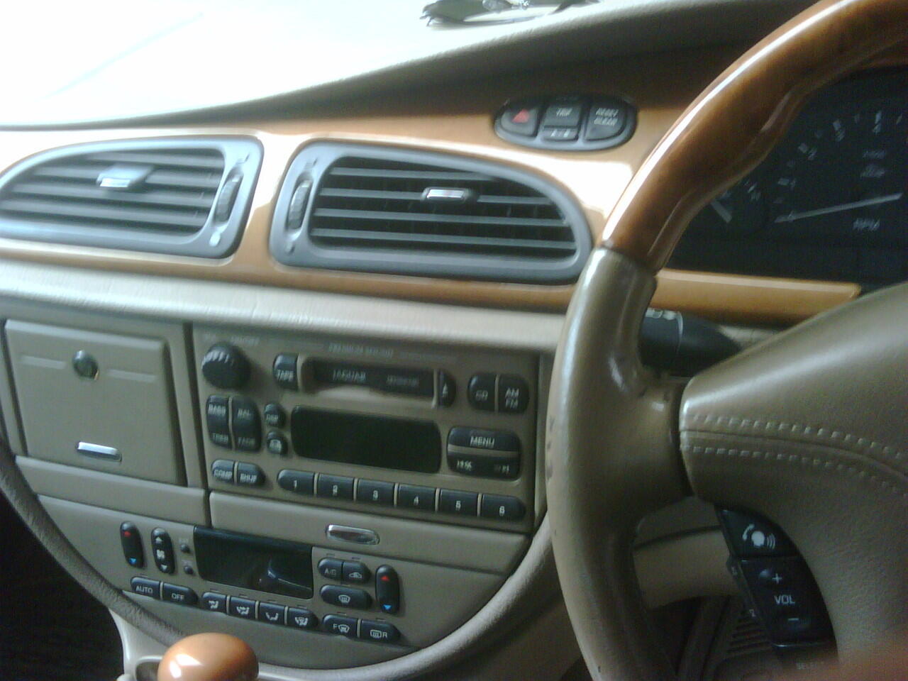 jaguar s type 2002 warna coklat km 54000 asli tape asli