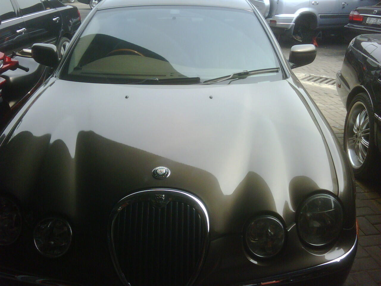 jaguar s type 2002 warna coklat km 54000 asli tape asli