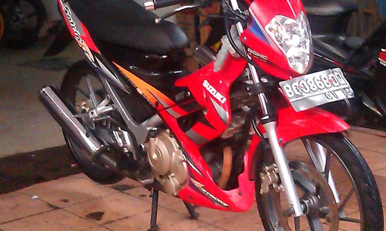 Satria Fu 2005 Warna Merah (Build Up) MULUS !!