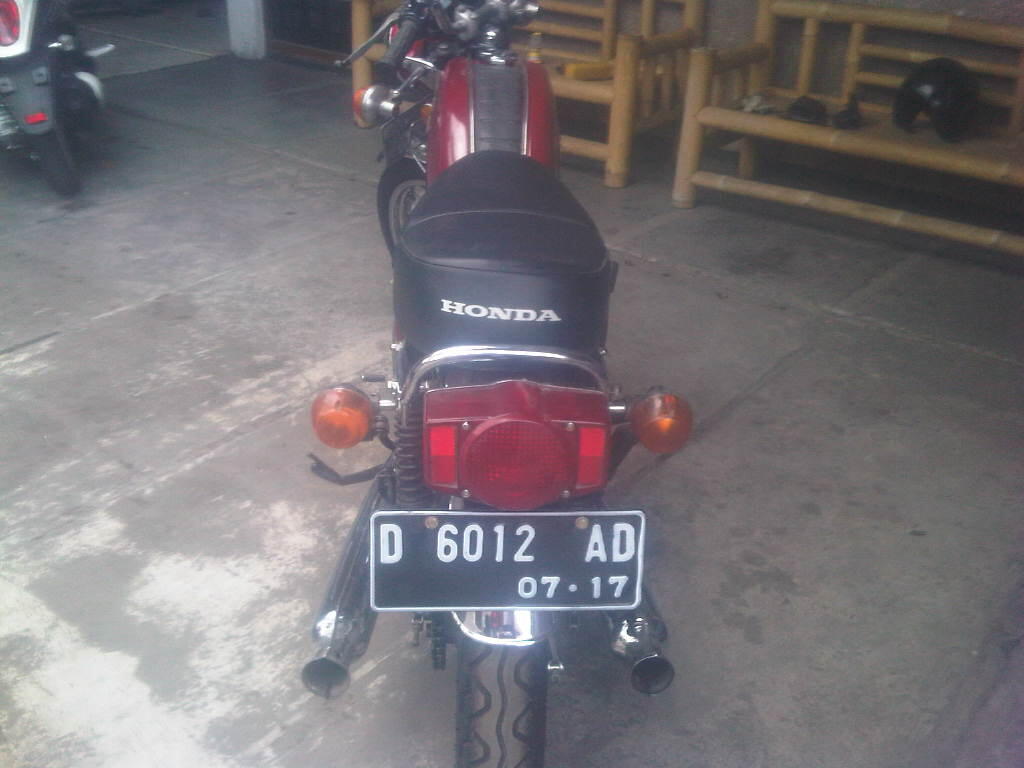 Honda CB200 twin fullset Tahun 1976