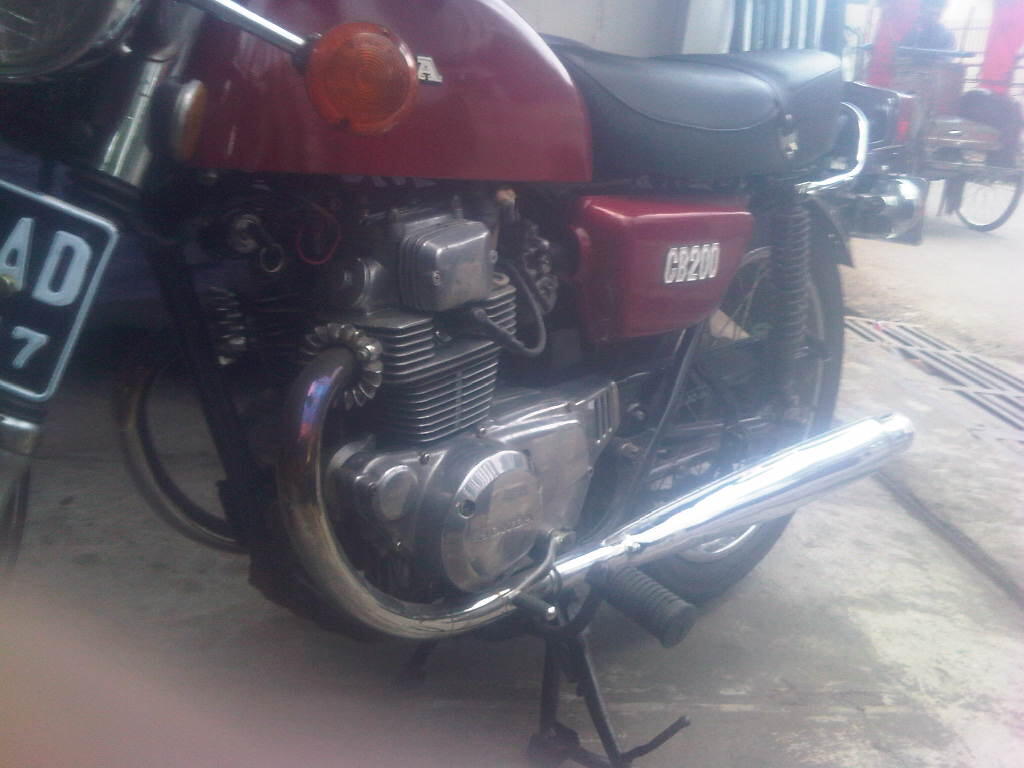Honda CB200 twin fullset Tahun 1976