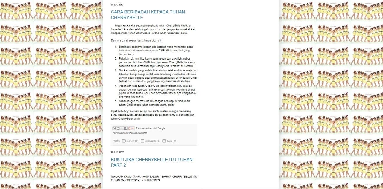 PARAH GAN !!! Girlband di jadiin tuhan !! NO HOAX &#91;PIC++&#93; !!!