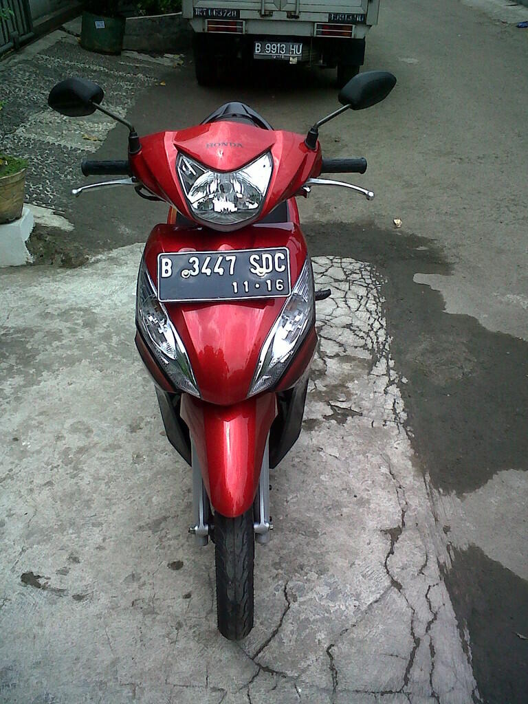 DIJUAL HONDA SPACY CW MERAH TAHUN 2011