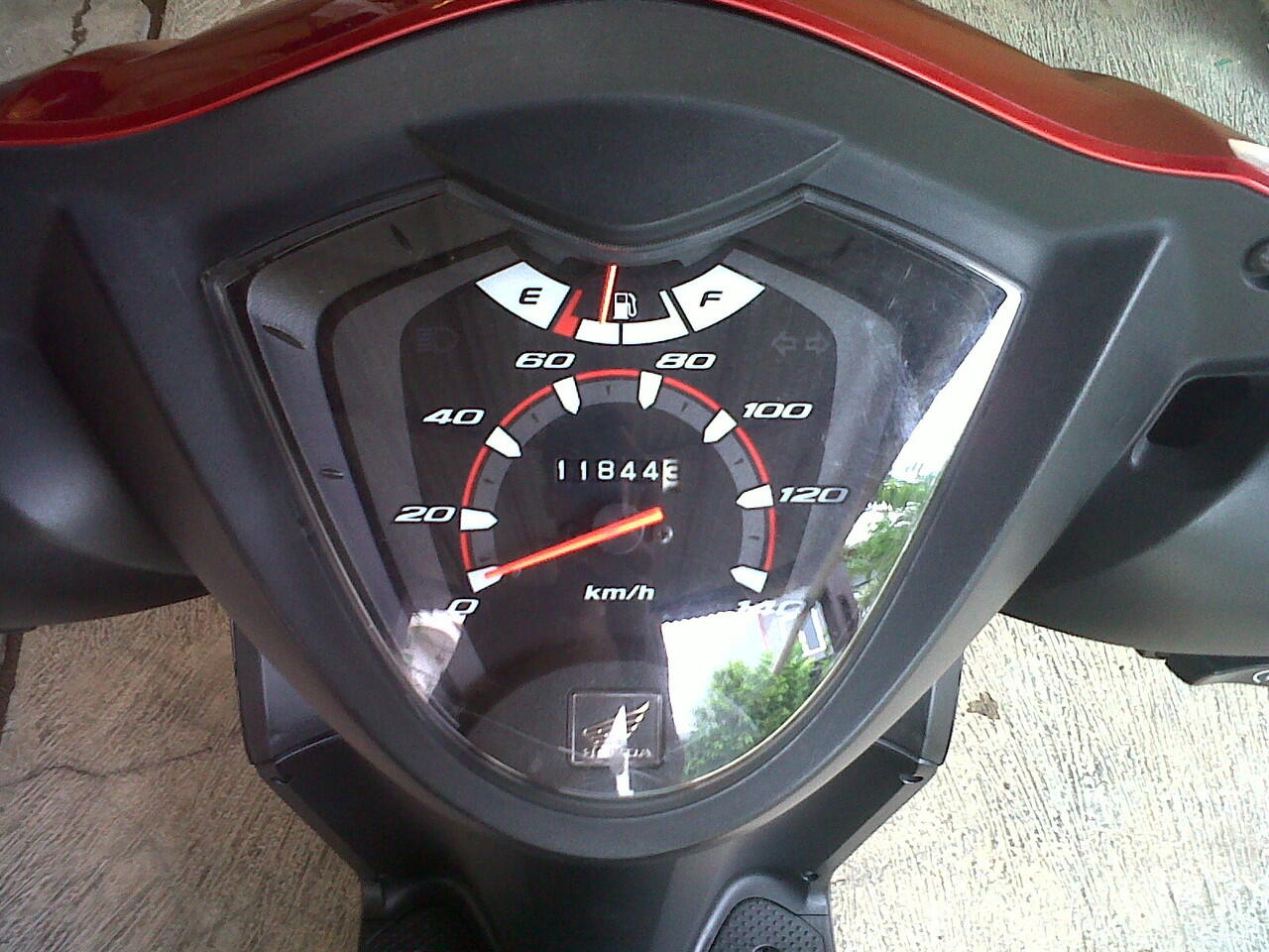 DIJUAL HONDA SPACY CW MERAH TAHUN 2011