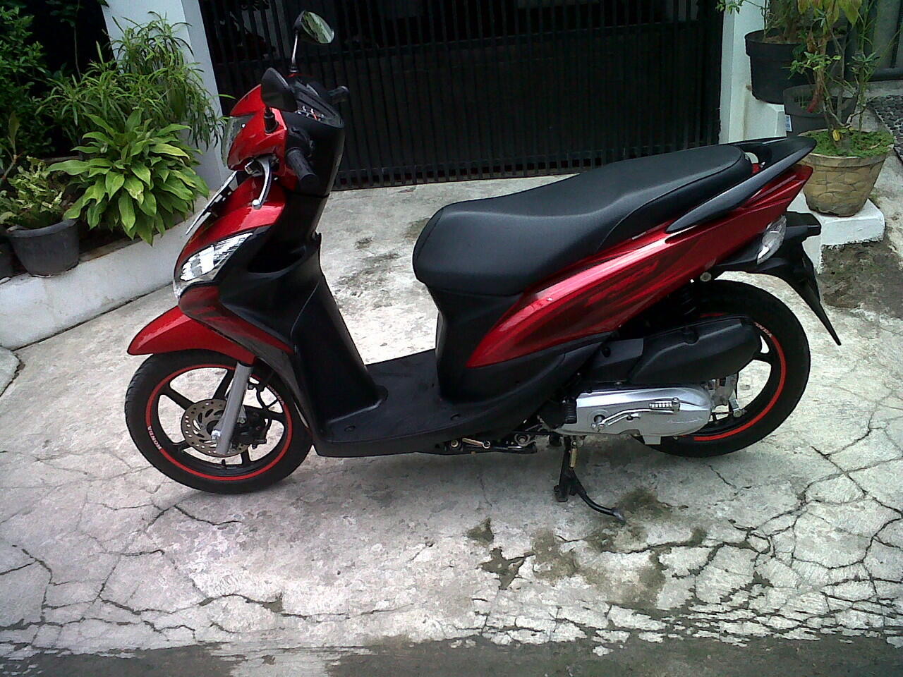 DIJUAL HONDA SPACY CW MERAH TAHUN 2011