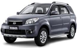 NEW TERIOS - Bonus Roof Rail + Sarung Jok