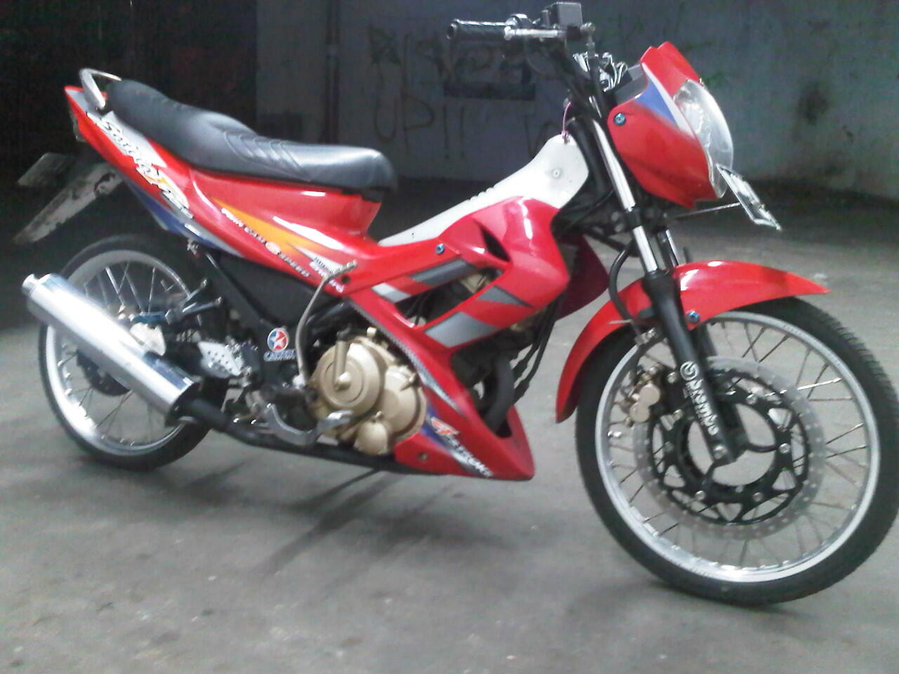 Suzuki Satria FU 150 2007 (Red Silver)