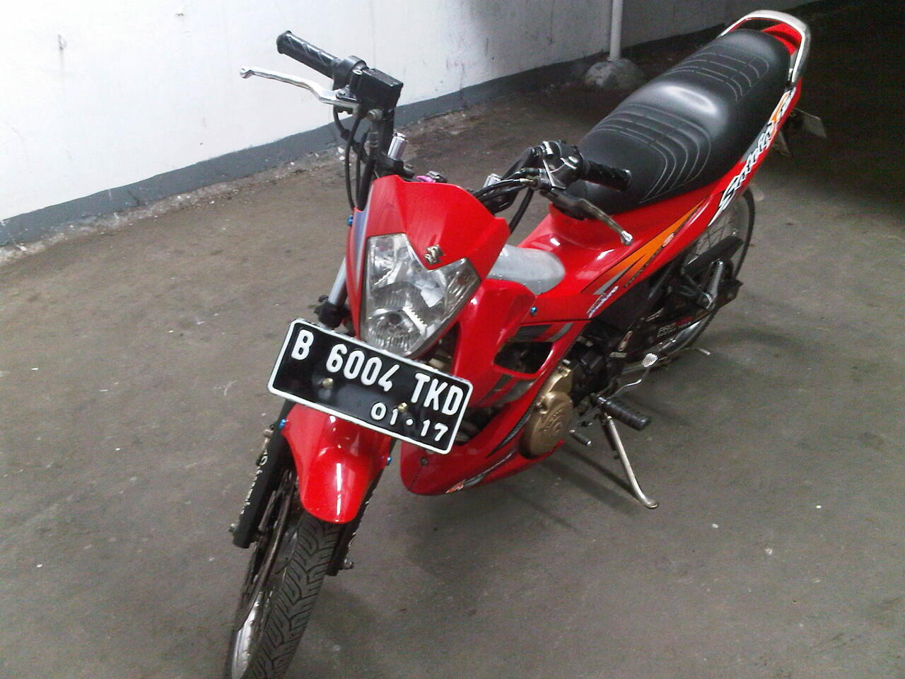 Suzuki Satria FU 150 2007 (Red Silver)