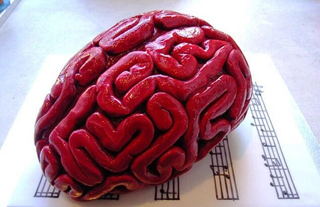 Kue Seram Bentuk Organ Tubuh Manusia Kena Penyakit