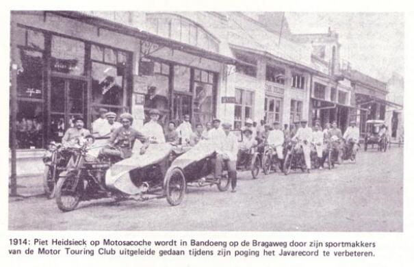 SEPEDA MOTOR PERTAMA YANG MASUK KE INDONESIA