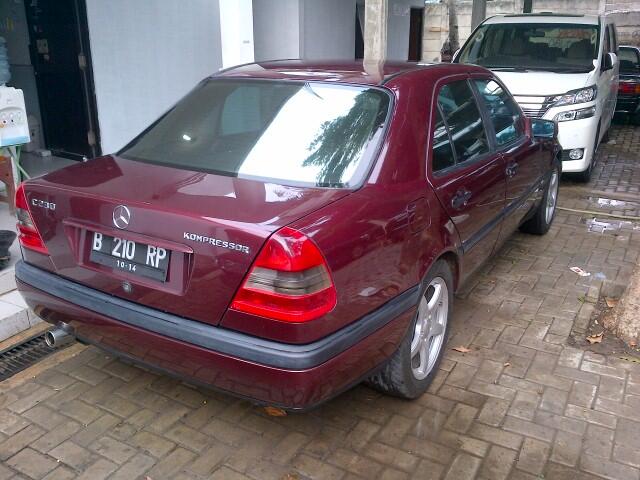 MERCEDES C180 W202 AT 94 MERAH MAROON