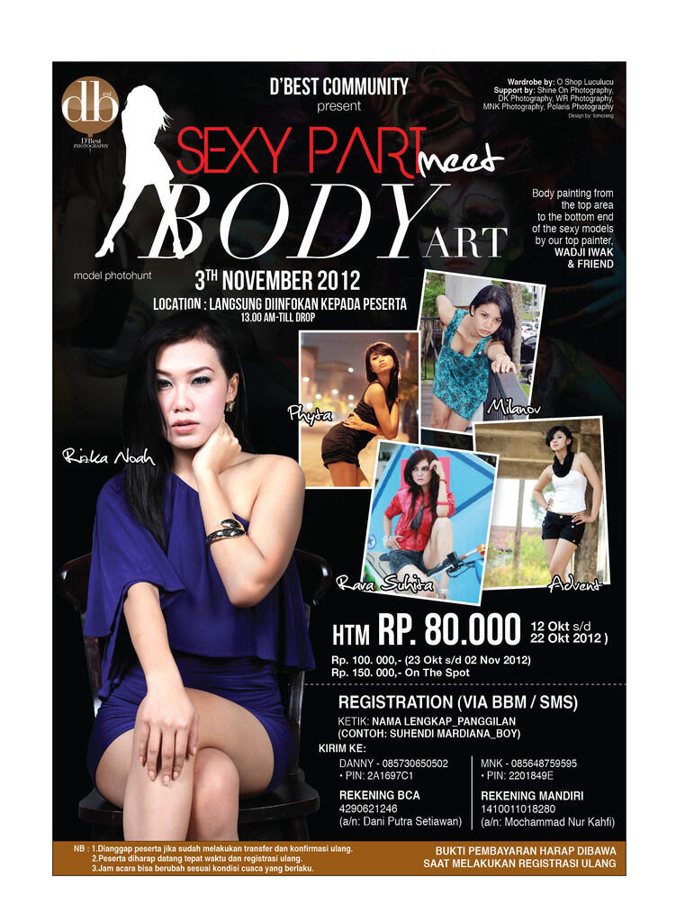 ajakan hunting D'Best photography community SURABAYA (D'sexy part meet D'body art)