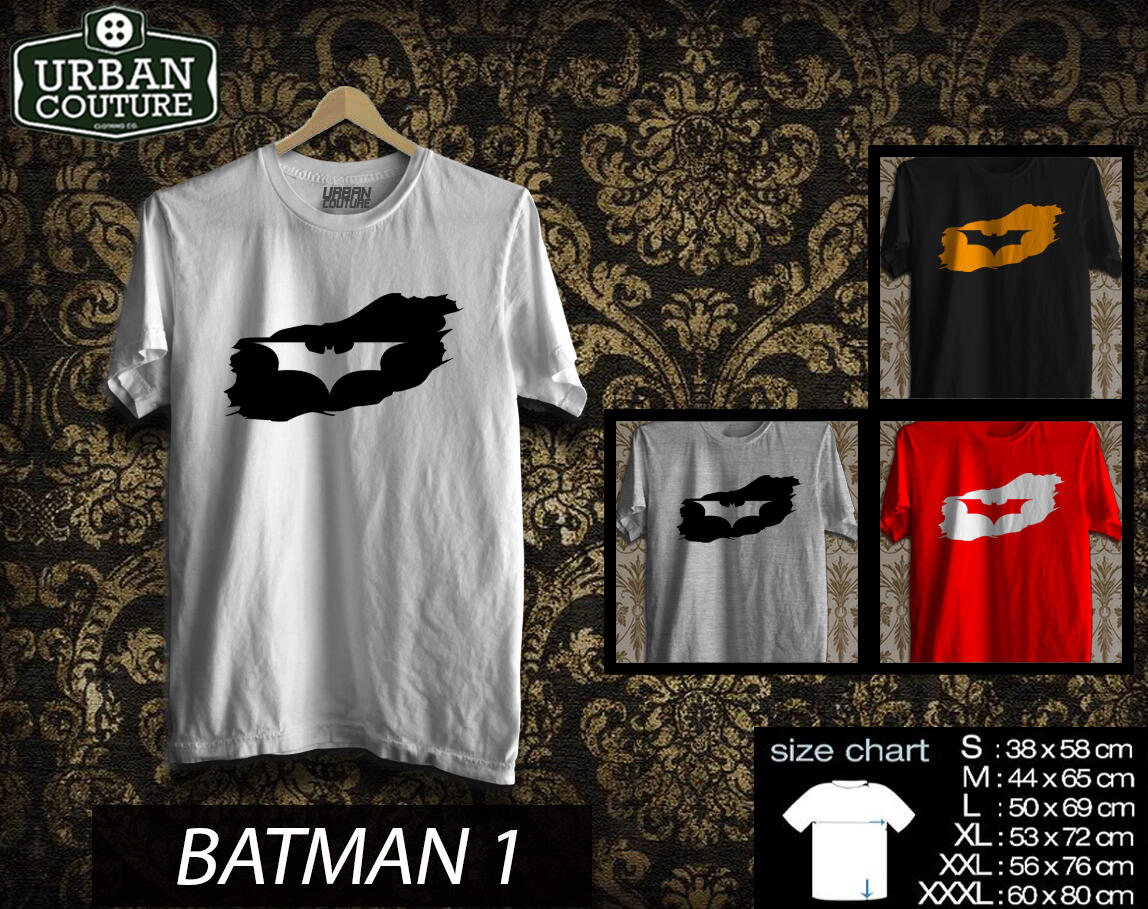 T-SHIRT KAOS DISRO SUPERHEROES (X-MAN SUPERMAN SPIDERMAN BATMAN IRONMAN ) READY STOCK
