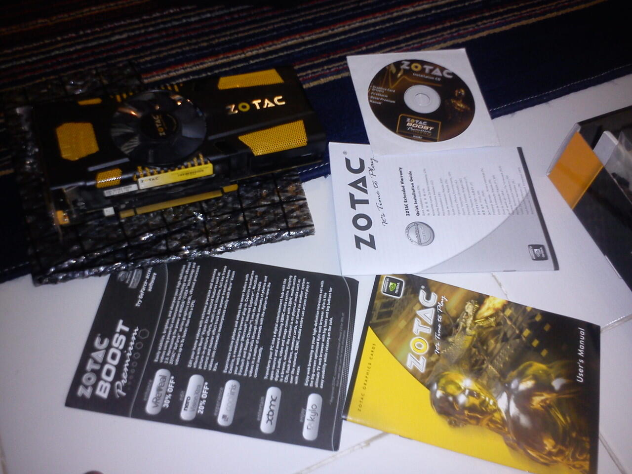 VGA Zotac GTX 560 Ti seri OC