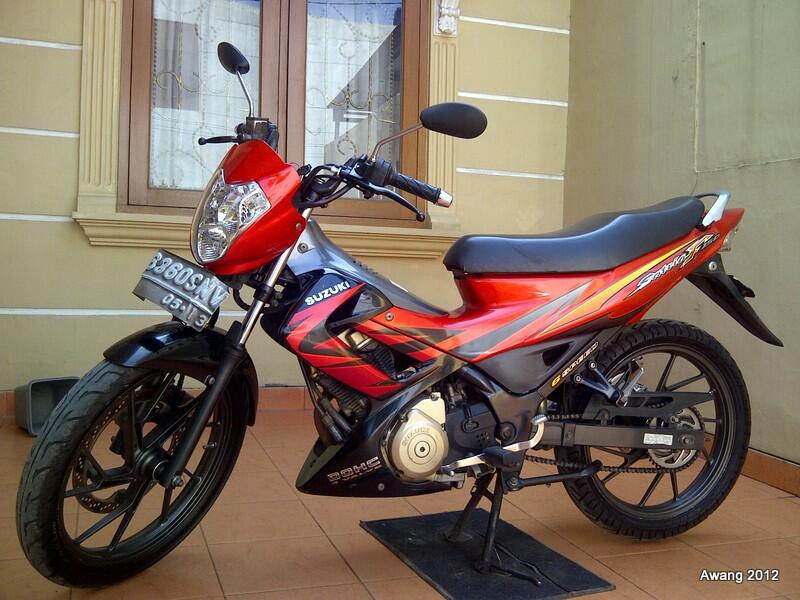 Suzuki Satria FU F150 Orange Hitam 2008 Jakarta