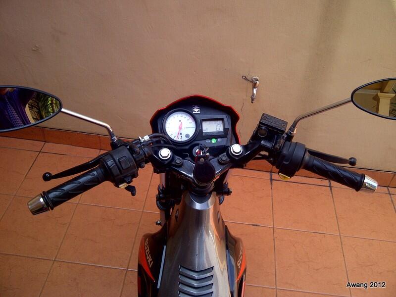 Suzuki Satria FU F150 Orange Hitam 2008 Jakarta