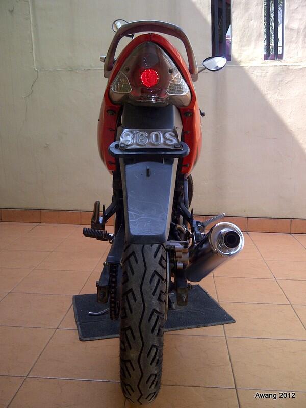 Suzuki Satria FU F150 Orange Hitam 2008 Jakarta