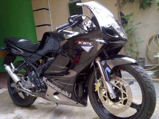 ninja RR 150r 2011 black mulus