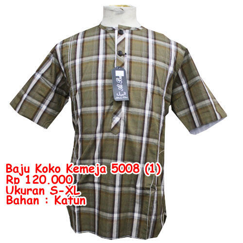 Baju Koko  Model  Kemeja  Baju Koko  Modern  Produk Pasarbaru 