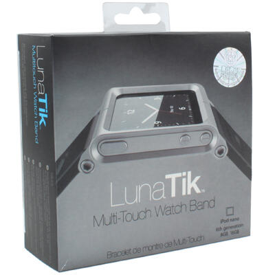 Jual LunaTik Karet Case Silver KW BNIB Rp. 150rb