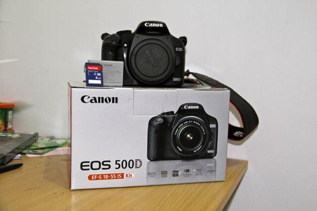 canon 500d BO harga bersahabat