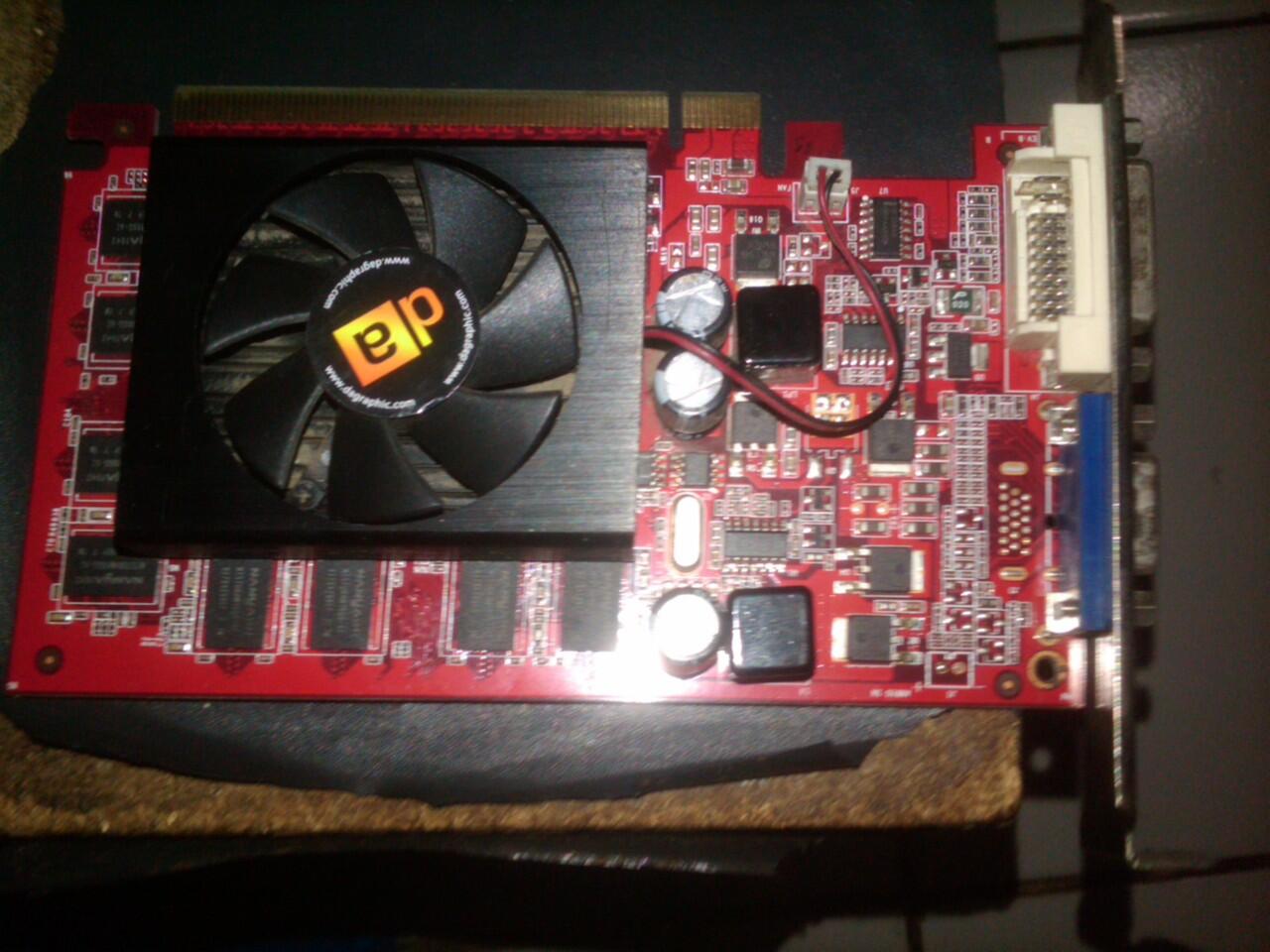VGA DA GF 9500GT 1GB 128 BIT DDR2 + RAM 1GB DDR2 VGEN