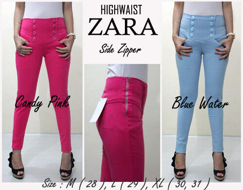 (woman)Jeans,Hiwist,Celana 7/8 (Cheapmonday,zara,Nudie,dll 