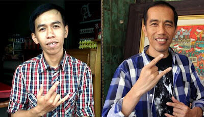 Mirip Jokowi, Pria Pontianak Ini Di Juluki Jokodin