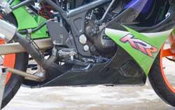 dijual sambungan fairing bawah ninja rr