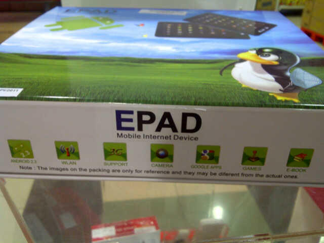 Tablet PC Android v4.0 Ersys ePAD IV E1 Challenger 4 gb NEW