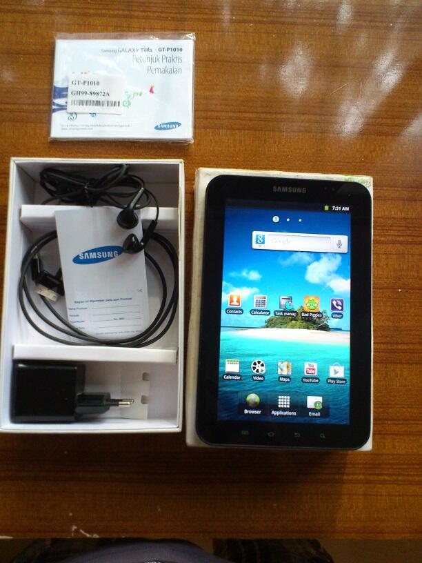 galaxy tab p1010 (WIFI ONLY) no SIM card